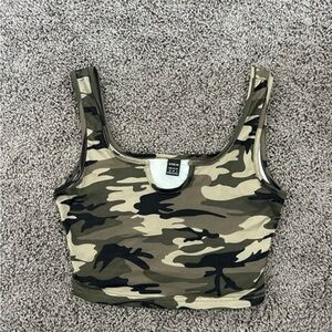 Camo top